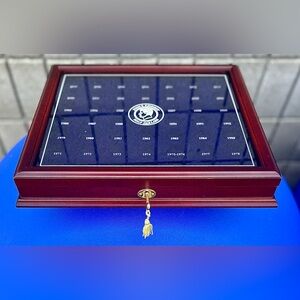 Officially Licensed Danbury Mint John F Kennedy  1964-2013 Coin Display Case